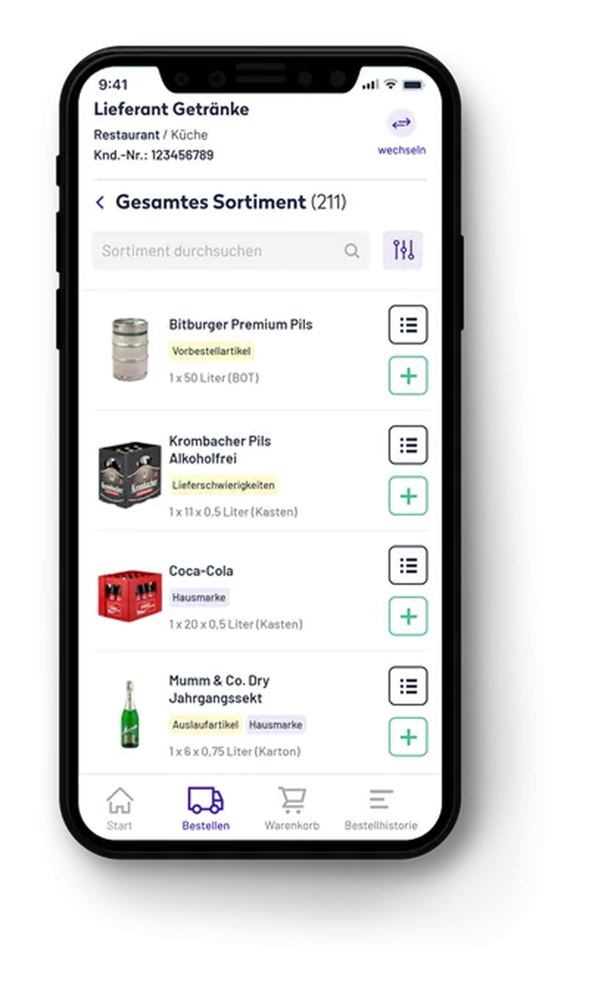 kollex-app-sortiment-uebersicht-bestellen-getraenke-michel